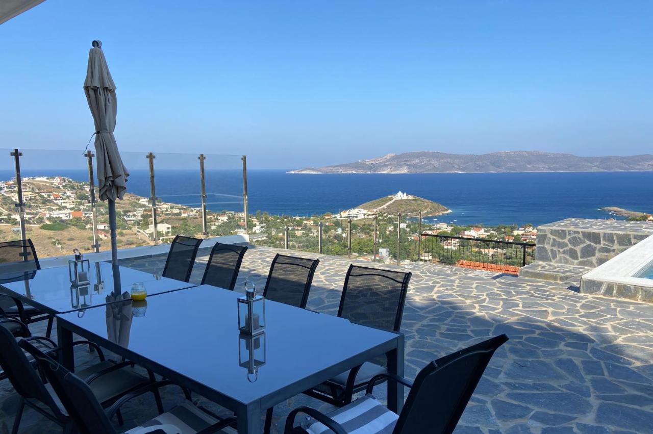 Agia Marina Mikrolimanou Villa Panorama المظهر الخارجي الصورة