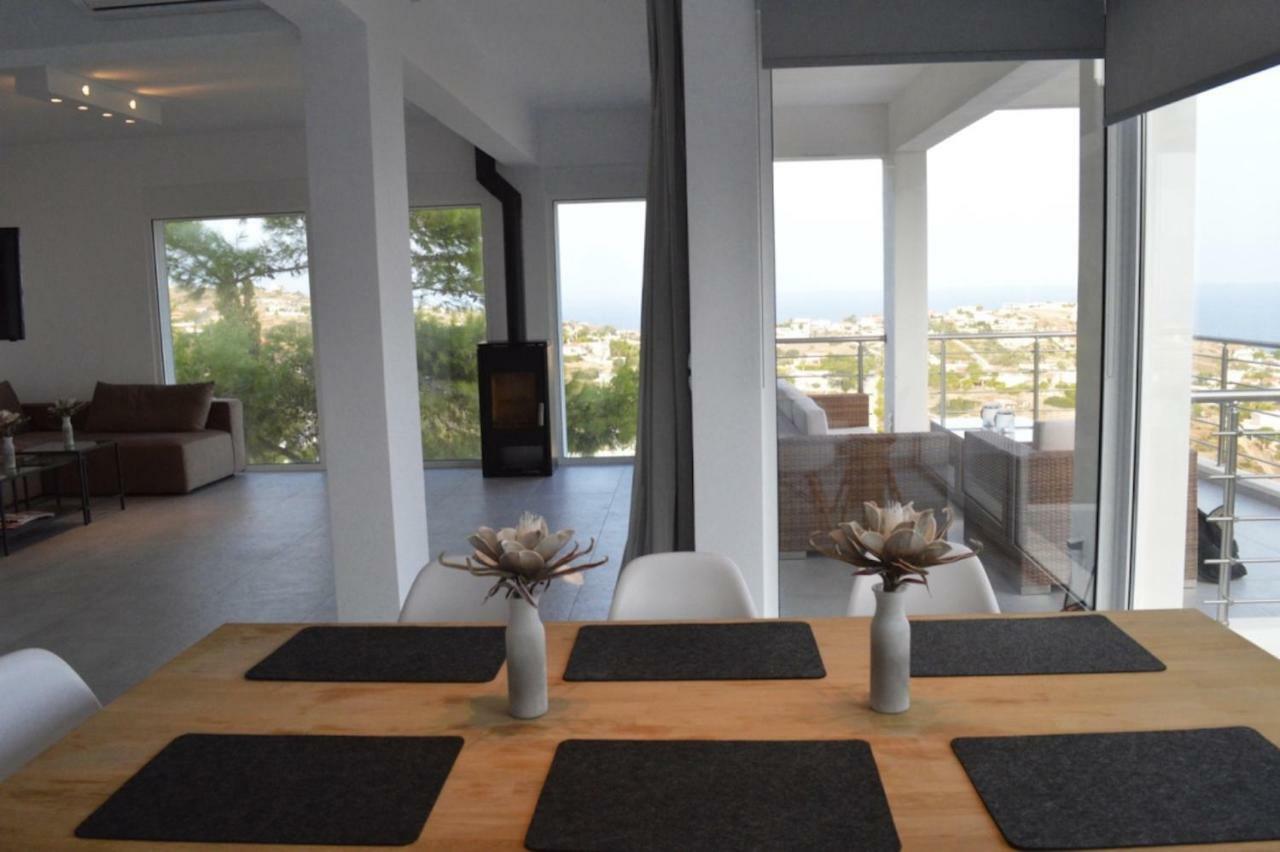 Agia Marina Mikrolimanou Villa Panorama المظهر الخارجي الصورة